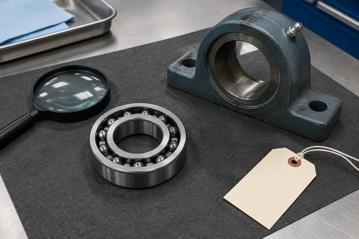 Bearing inspection bench